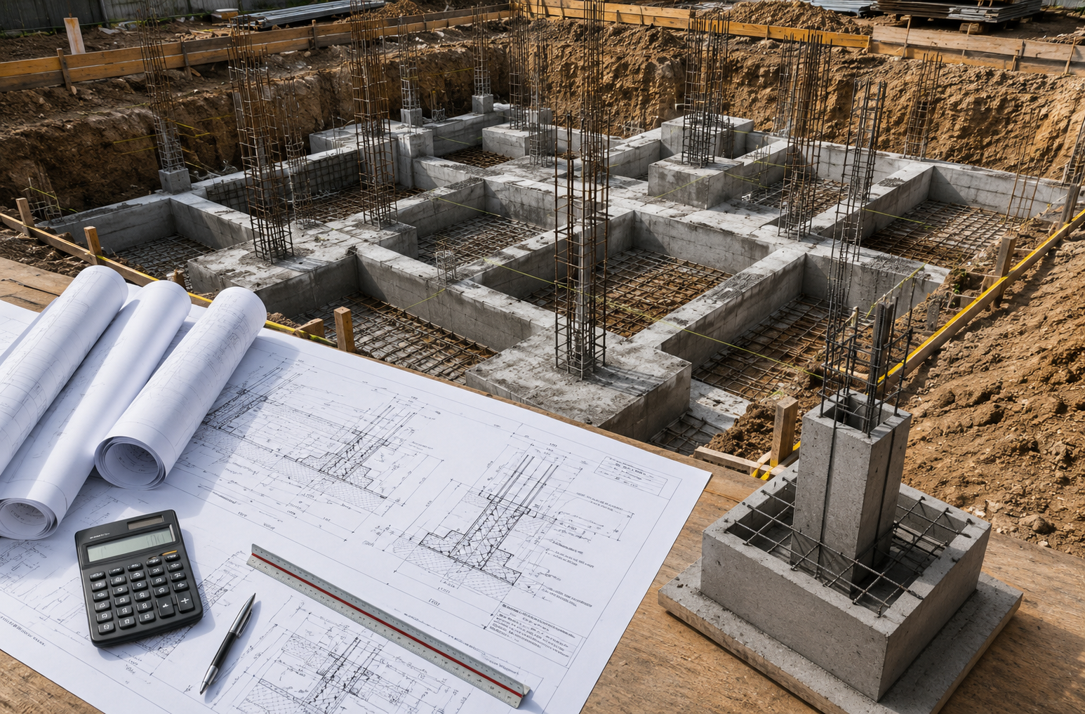 Real work image for Foundation Design